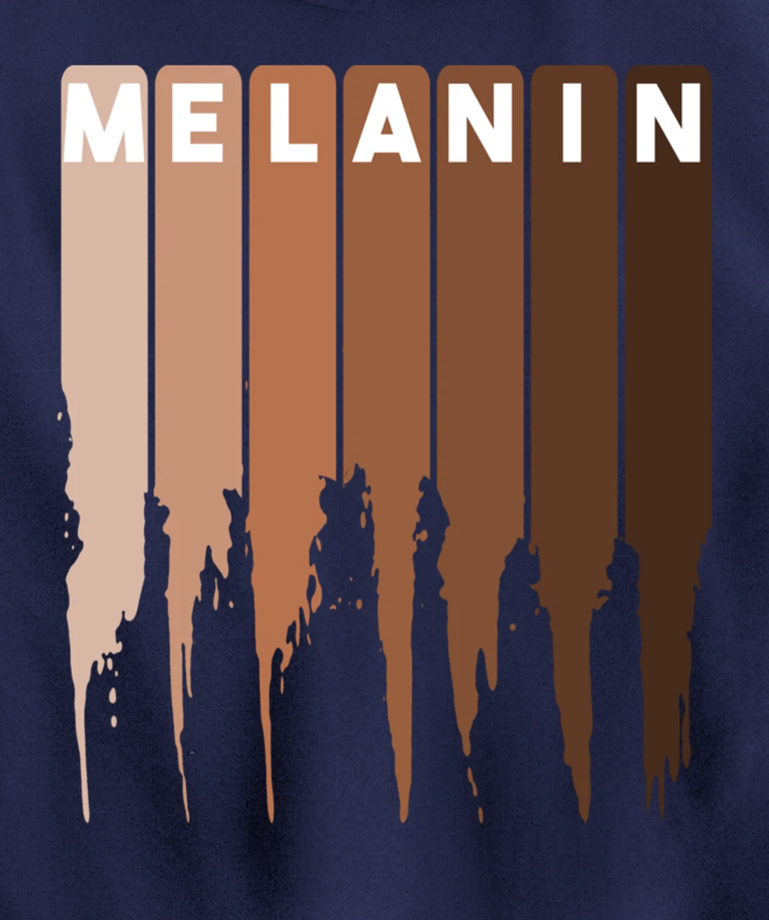 Cool Melanin Gift Men Women Funny Dripping Proud Afro Shades Pullover Hoodie