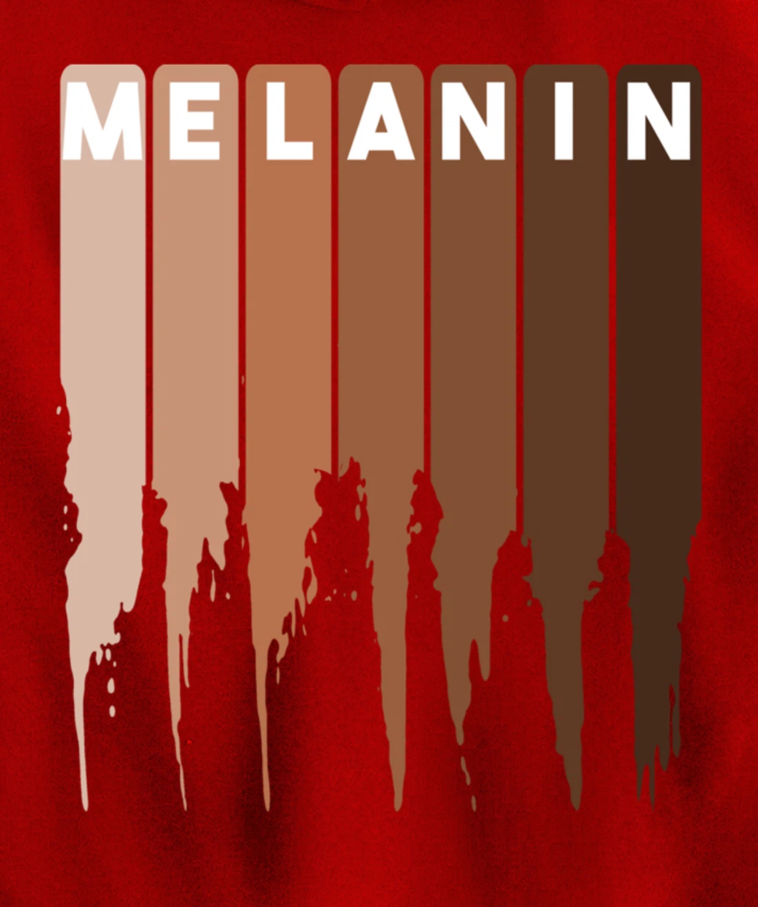 Cool Melanin Gift Men Women Funny Dripping Proud Afro Shades Pullover Hoodie