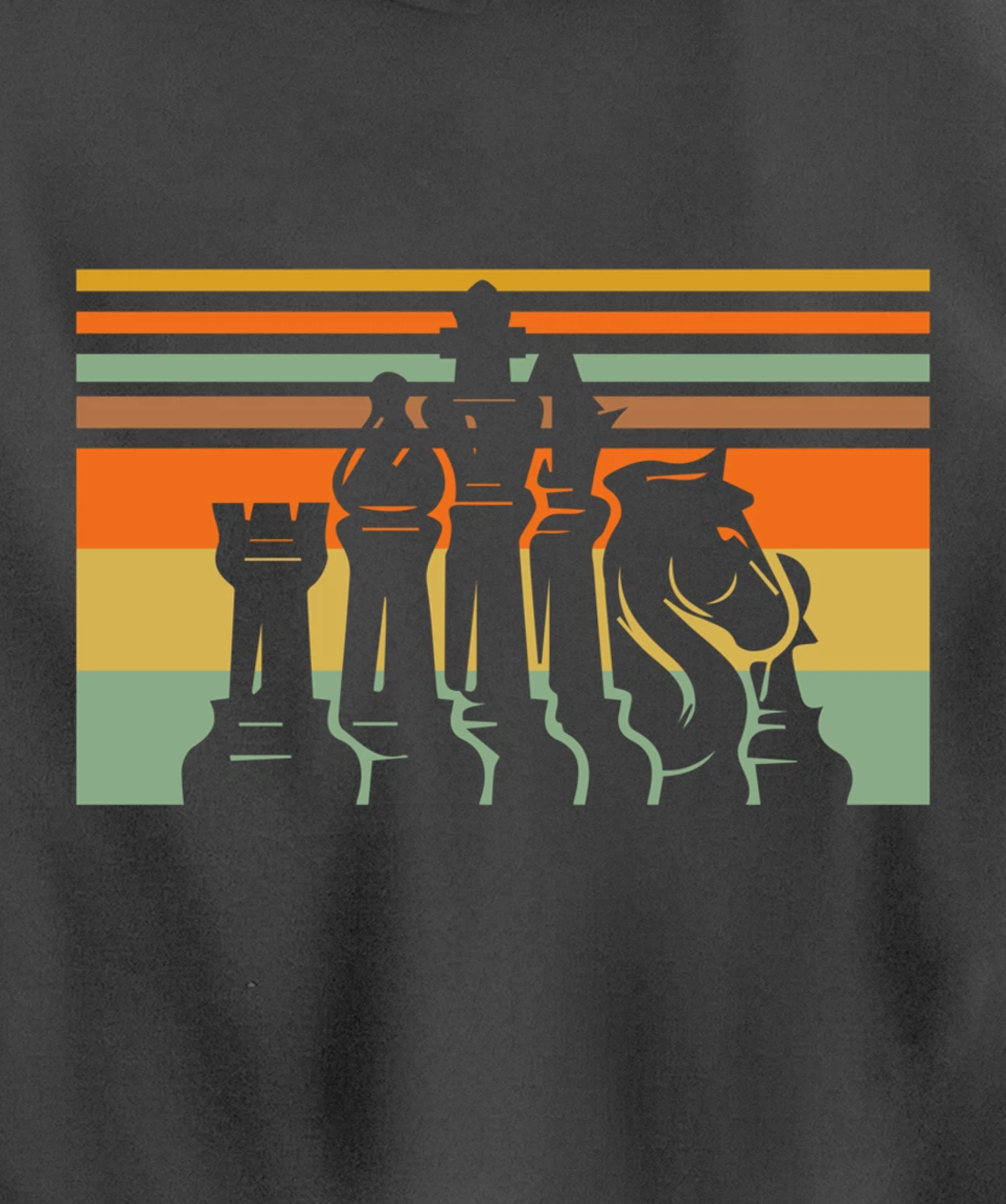 Retro Chess Vintage Gift Chess-Player Pullover Hoodie