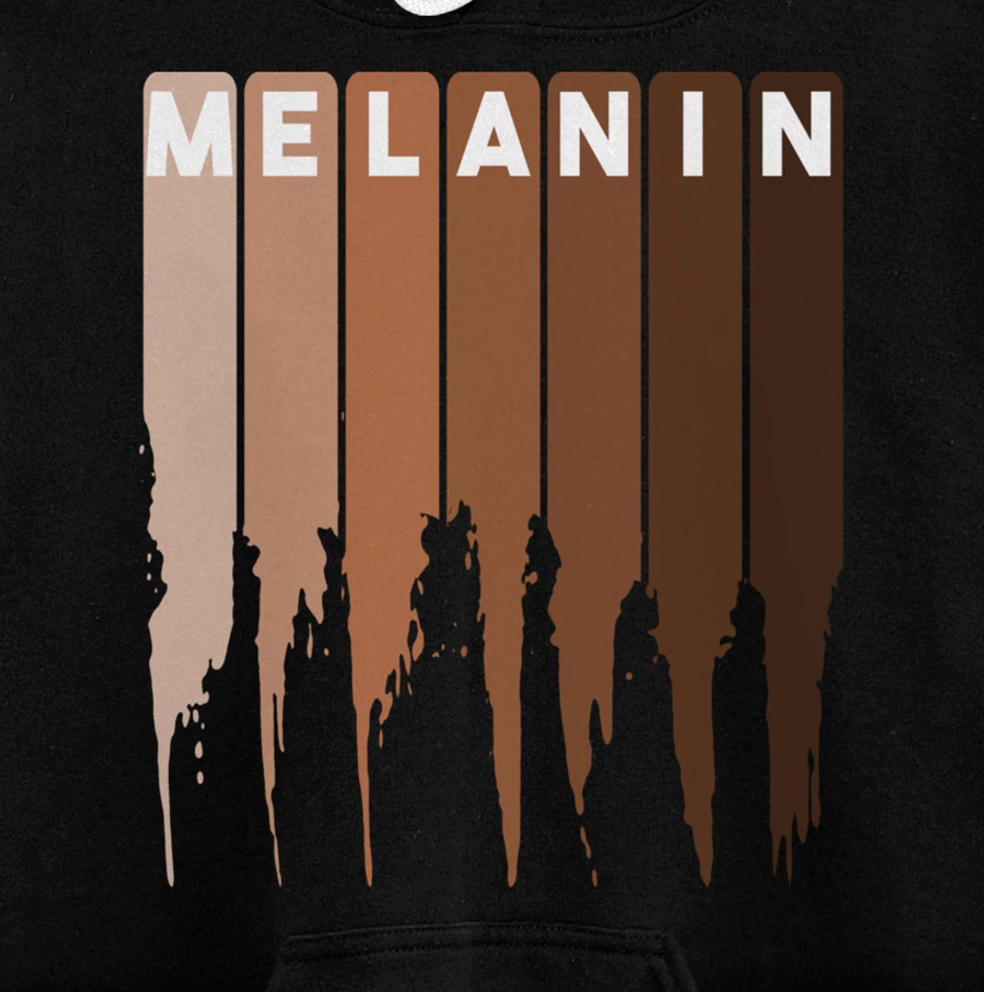 Cool Melanin Gift Men Women Funny Dripping Proud Afro Shades Pullover Hoodie