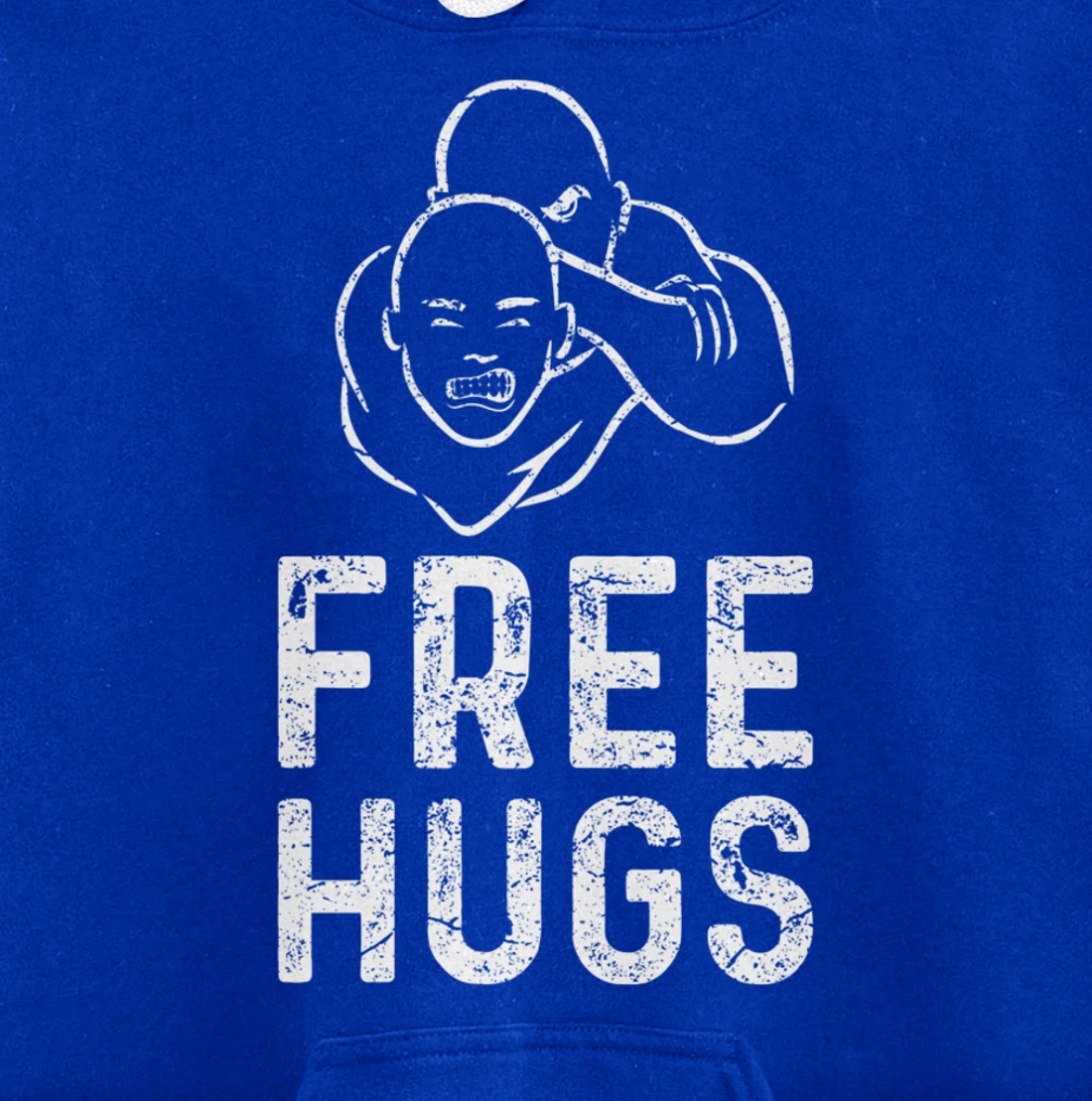 Funny BJJ Apparel Brazilian Jiu-Jitsu Free Hugs Pullover Hoodie