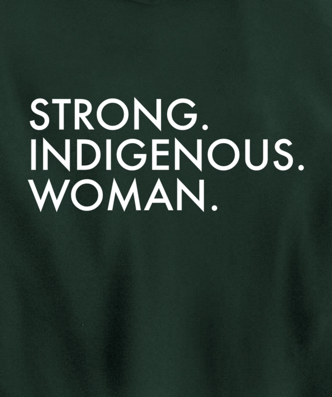 Strong Indigenous Woman Native American Indigenous Pullover Hoodie