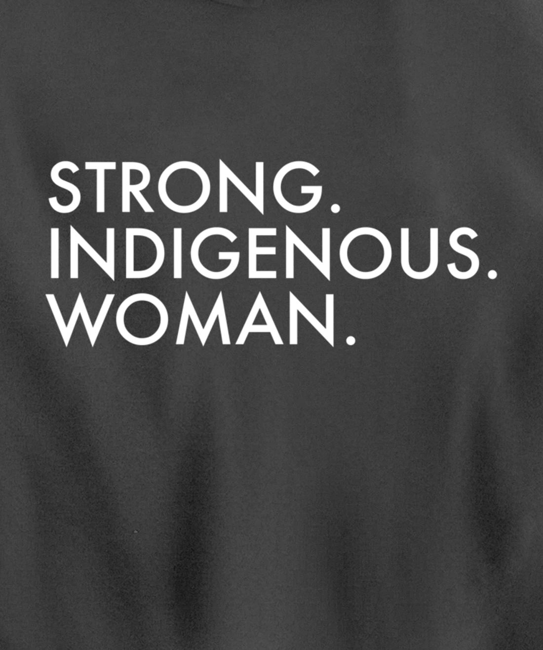 Strong Indigenous Woman Native American Indigenous Pullover Hoodie