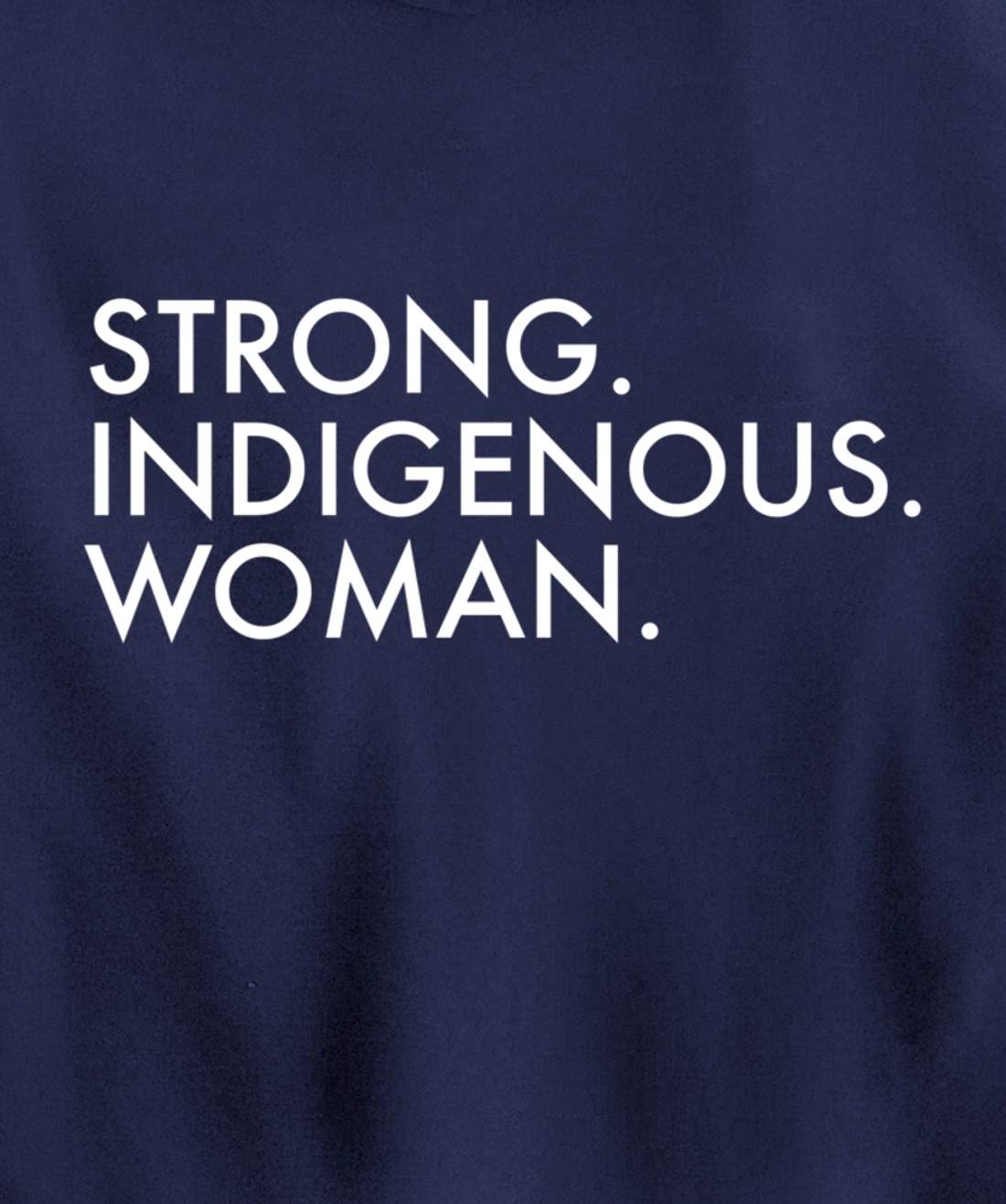 Strong Indigenous Woman Native American Indigenous Pullover Hoodie