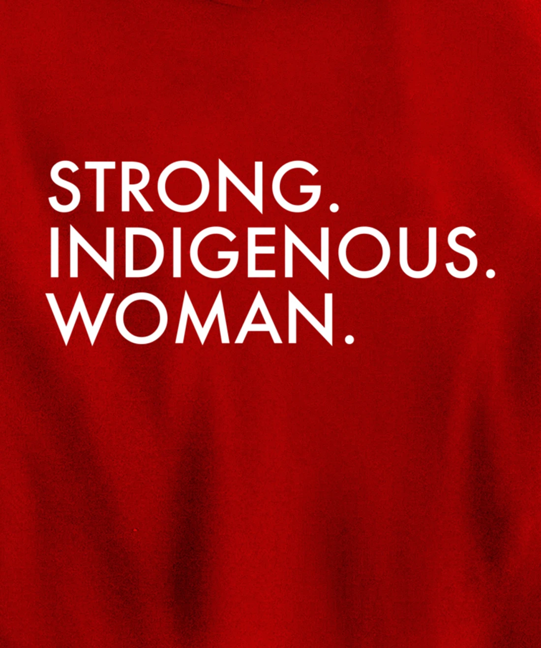 Strong Indigenous Woman Native American Indigenous Pullover Hoodie