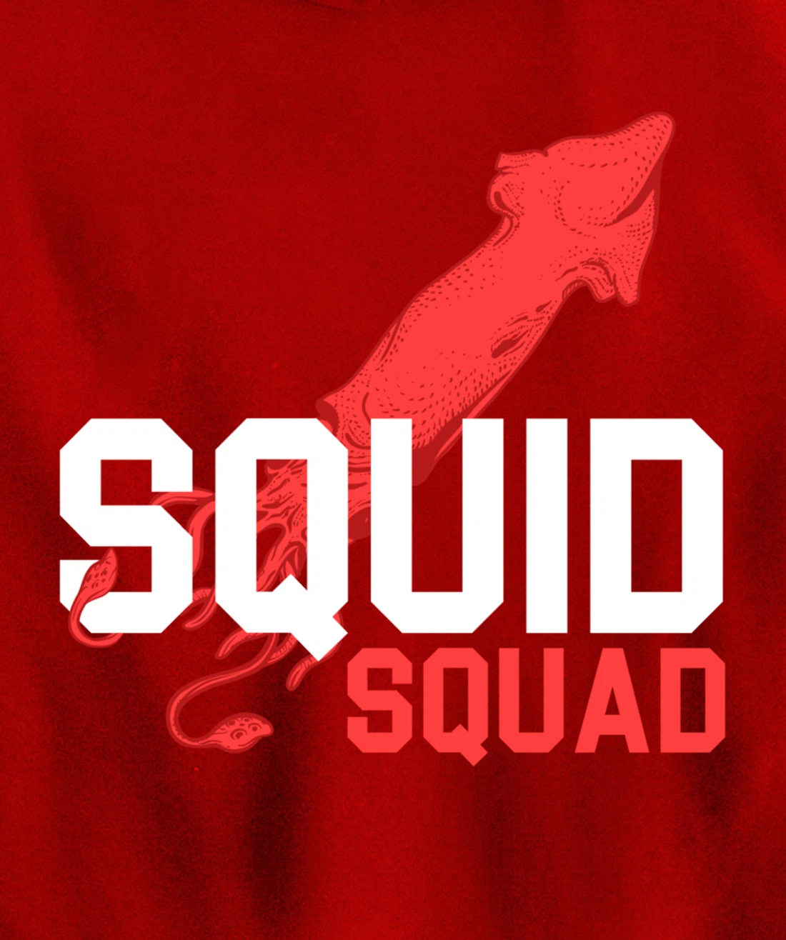 The Mighty Squid Squad Octopus Gang Gift Design Idea design Pullover Hoodie