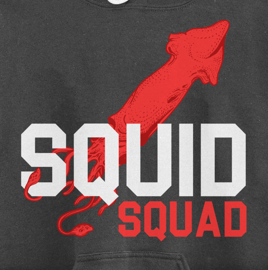 The Mighty Squid Squad Octopus Gang Gift Design Idea design Pullover Hoodie