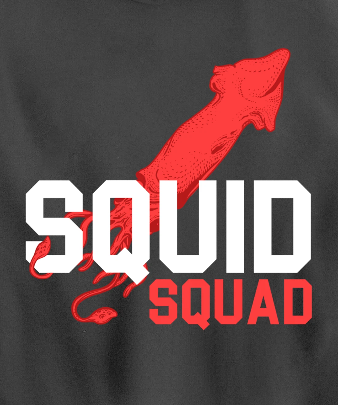 The Mighty Squid Squad Octopus Gang Gift Design Idea design Pullover Hoodie