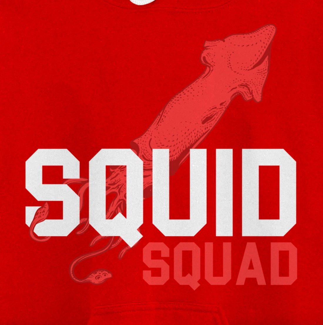 The Mighty Squid Squad Octopus Gang Gift Design Idea design Pullover Hoodie