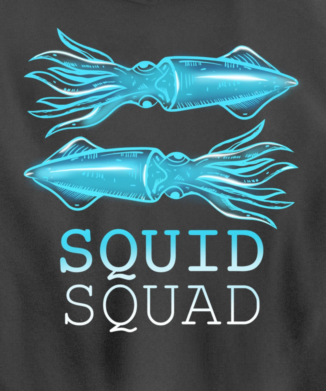 The Mighty Squid Squad Octopus Gang Gift Design Idea design Pullover Hoodie