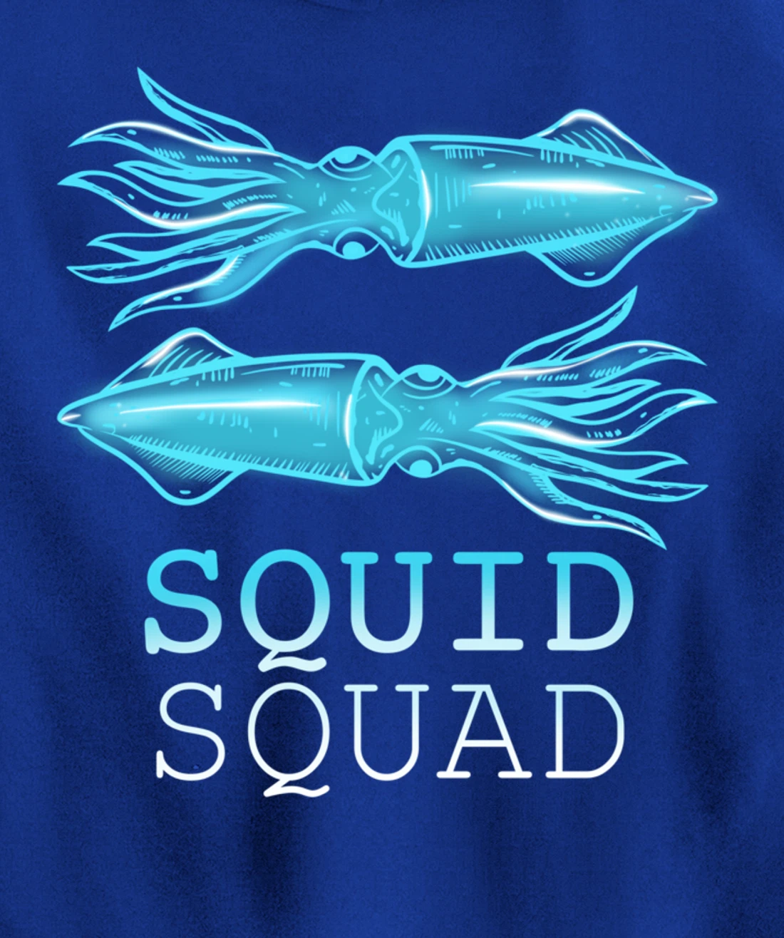 The Mighty Squid Squad Octopus Gang Gift Design Idea design Pullover Hoodie