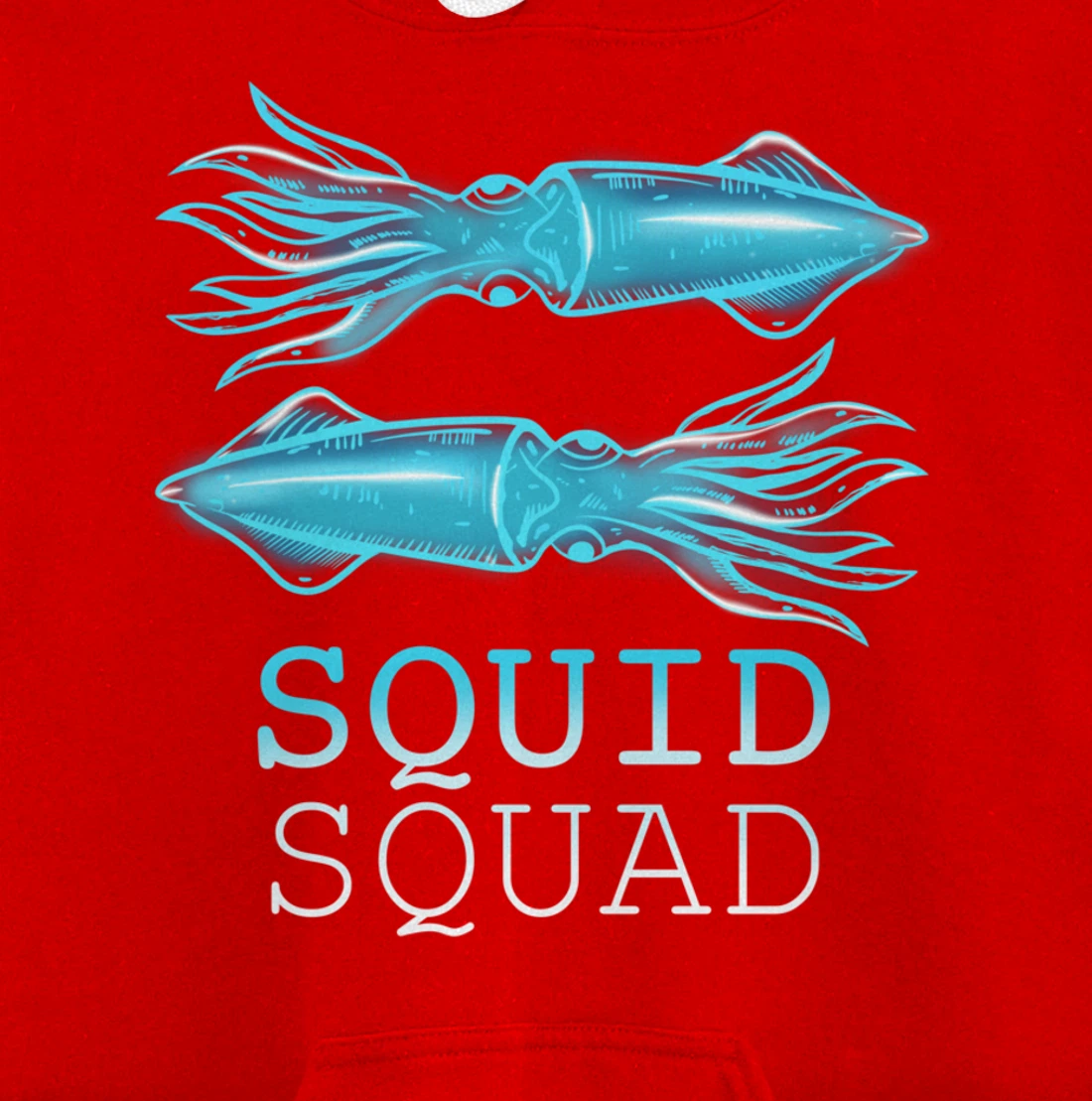 The Mighty Squid Squad Octopus Gang Gift Design Idea design Pullover Hoodie