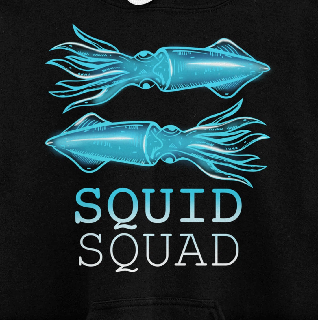The Mighty Squid Squad Octopus Gang Gift Design Idea design Pullover Hoodie