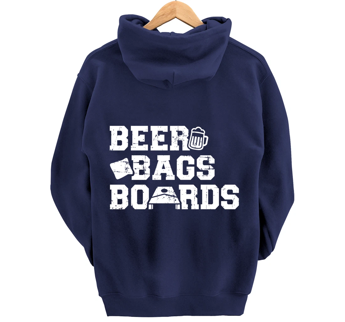 Beer Bags Boards Cornhole Pullover Hoodie