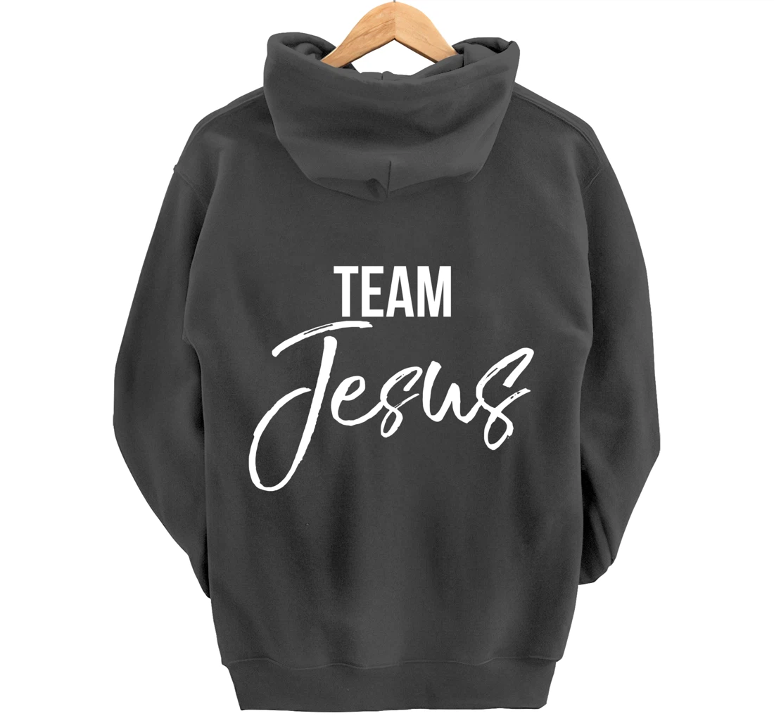 Cute Matching Christian Gifts for Groups Youth Team Jesus Pullover Hoodie