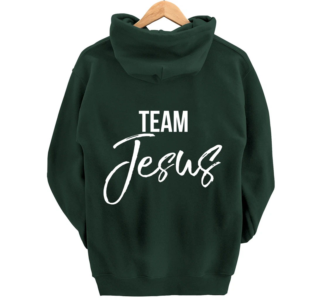 Cute Matching Christian Gifts for Groups Youth Team Jesus Pullover Hoodie