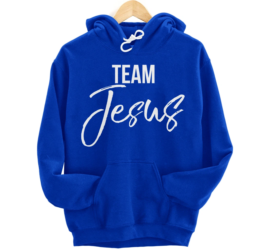 Cute Matching Christian Gifts for Groups Youth Team Jesus Pullover Hoodie