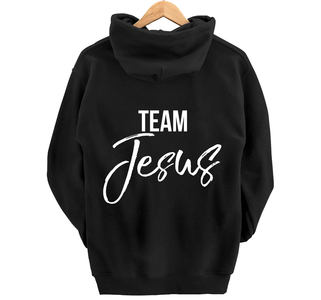 Cute Matching Christian Gifts for Groups Youth Team Jesus Pullover Hoodie