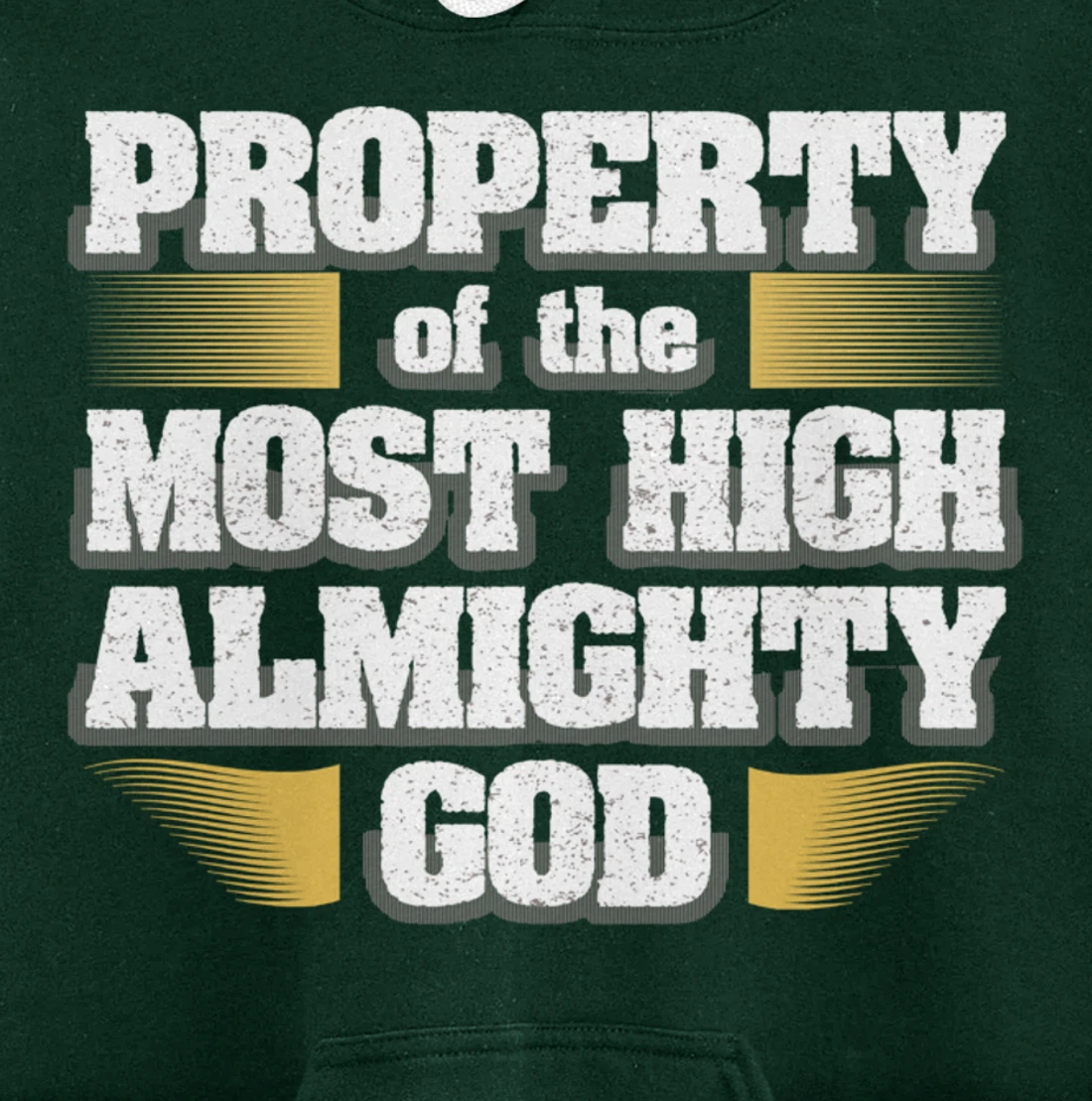 Christian Evangelical Messages for Jesus Christ Believers Pullover Hoodie