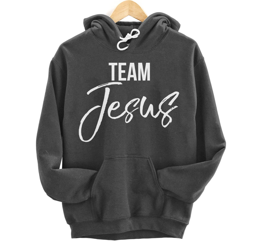 Cute Matching Christian Gifts for Groups Youth Team Jesus Pullover Hoodie