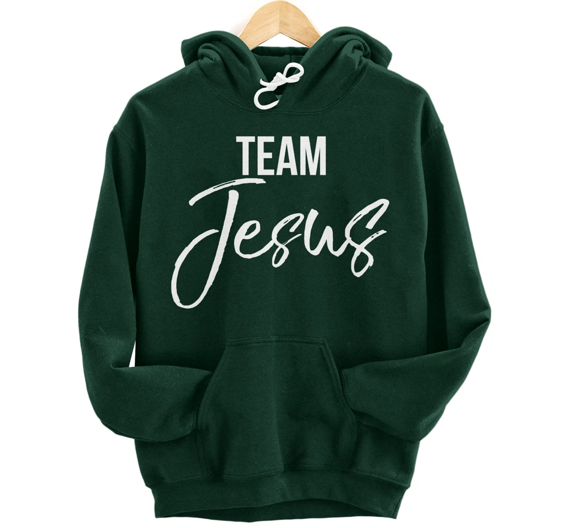 Cute Matching Christian Gifts for Groups Youth Team Jesus Pullover Hoodie