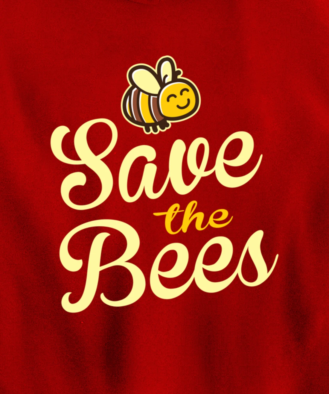 Save The Bees Bumble Bee Nature Pullover Hoodie