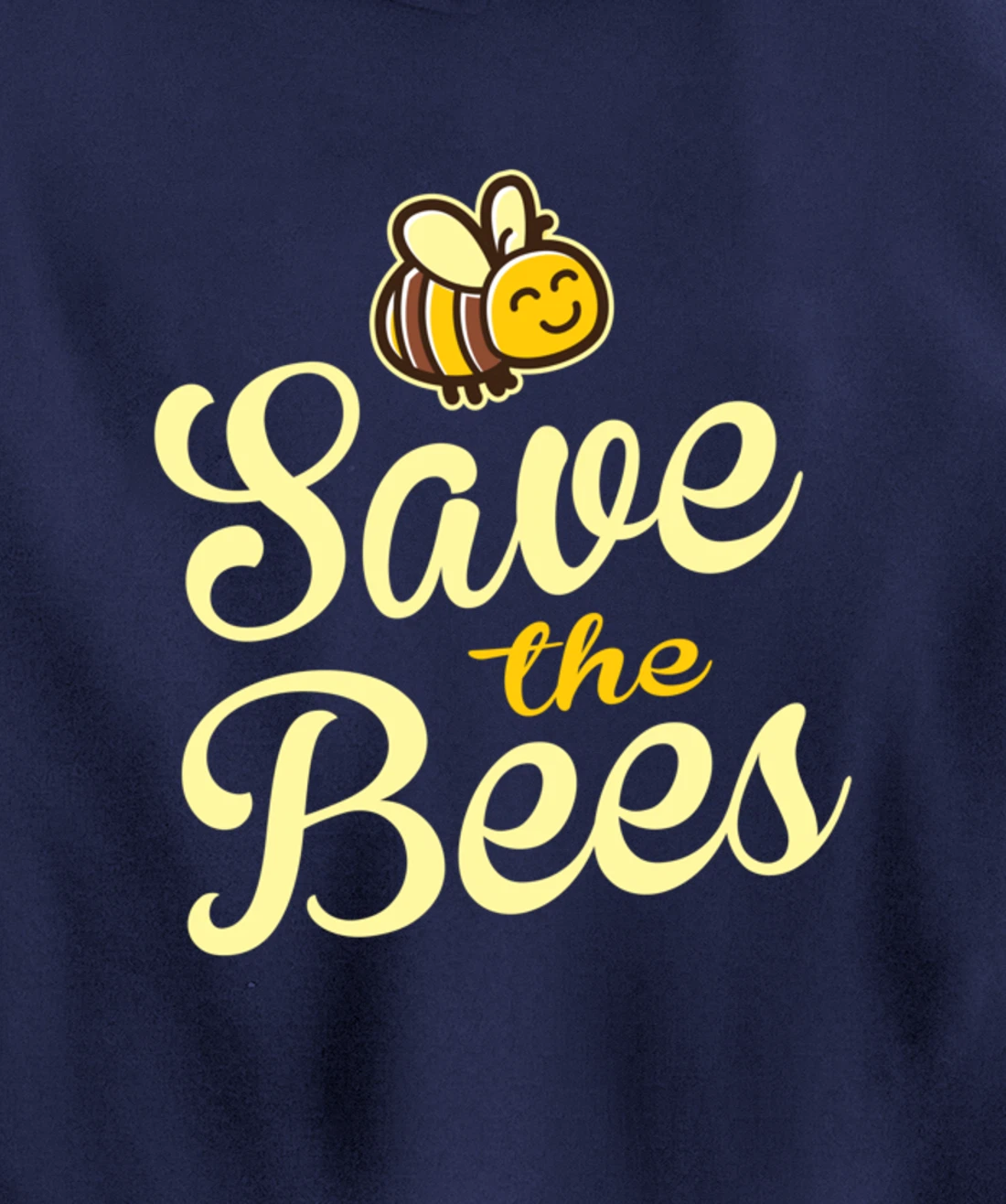 Save The Bees Bumble Bee Nature Pullover Hoodie