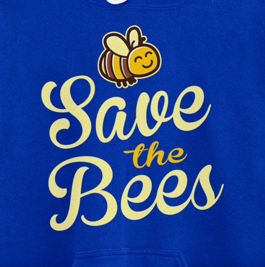 Save The Bees Bumble Bee Nature Pullover Hoodie