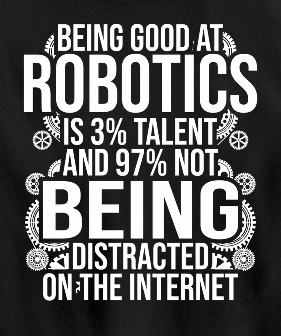 Funny Robotics Engineer Gift For Boys Girls Cool Robot Lover Pullover Hoodie