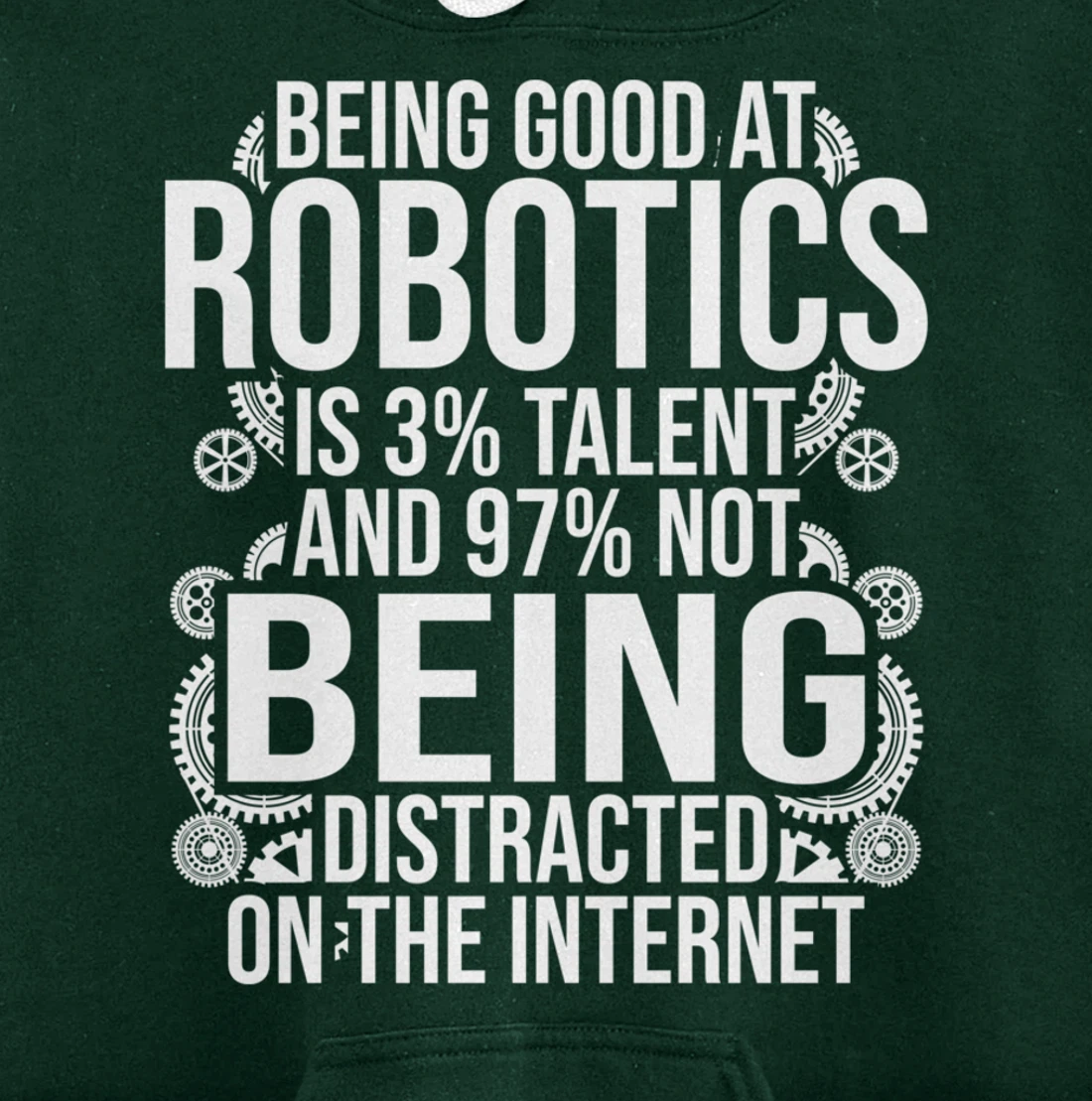 Funny Robotics Engineer Gift For Boys Girls Cool Robot Lover Pullover Hoodie