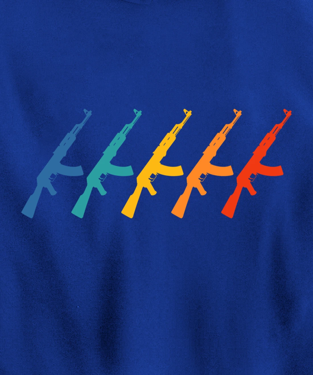 Soviet Kalashnikov AK-47 Retro CCCP Pullover Hoodie