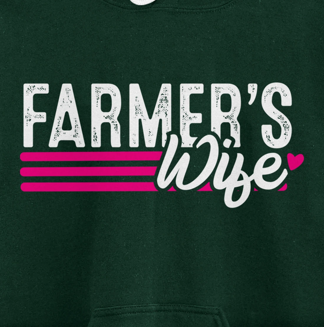 Farmer's Wife Farmer Farming Gift Pullover Hoodie