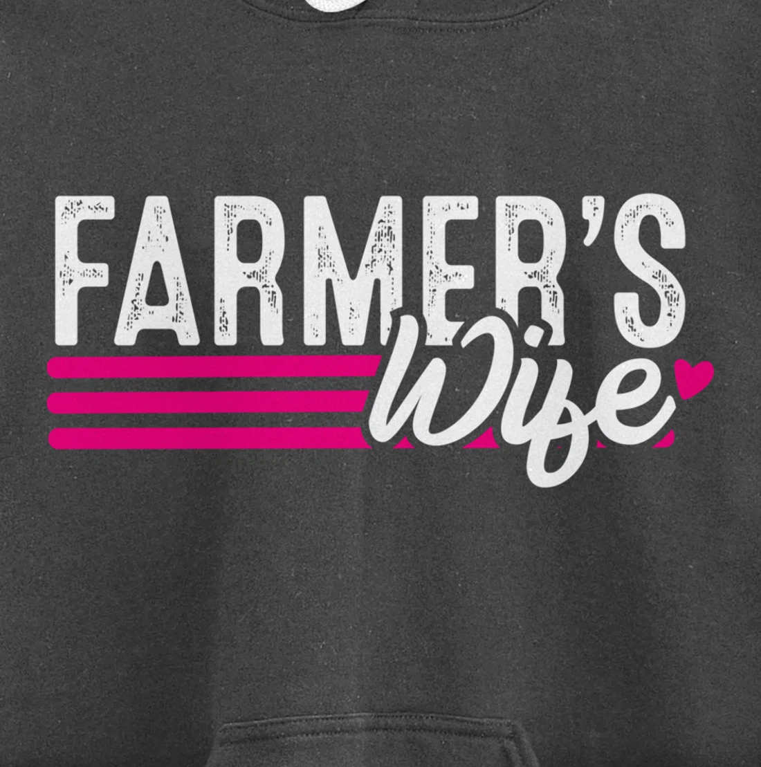 Farmer's Wife Farmer Farming Gift Pullover Hoodie