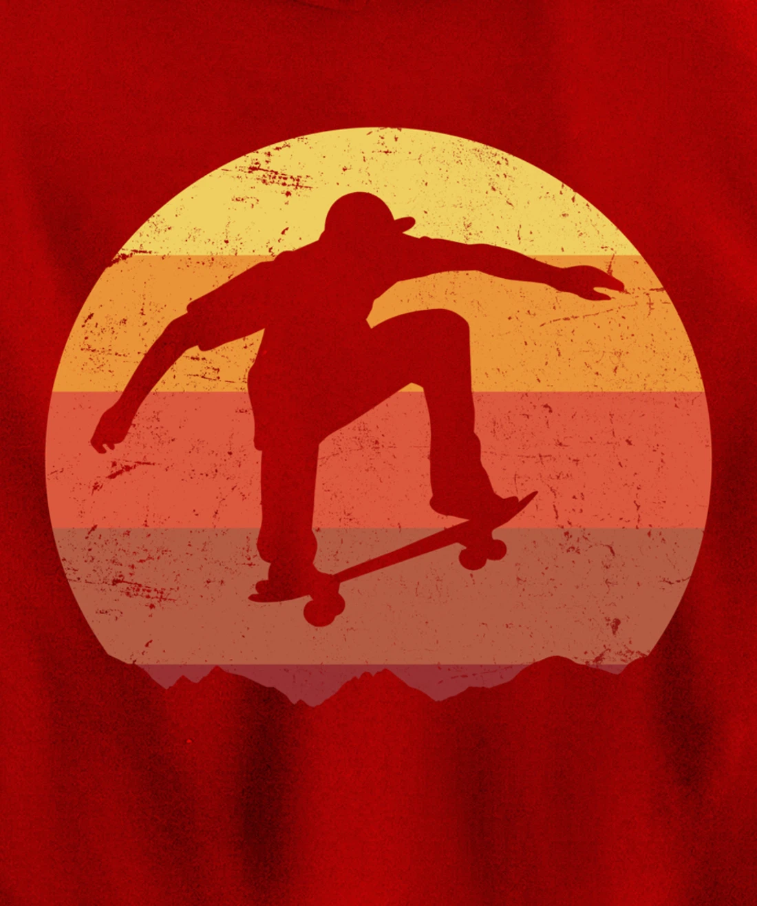 Skateboard Skateboarding Gift for Skateboarders Pullover Hoodie