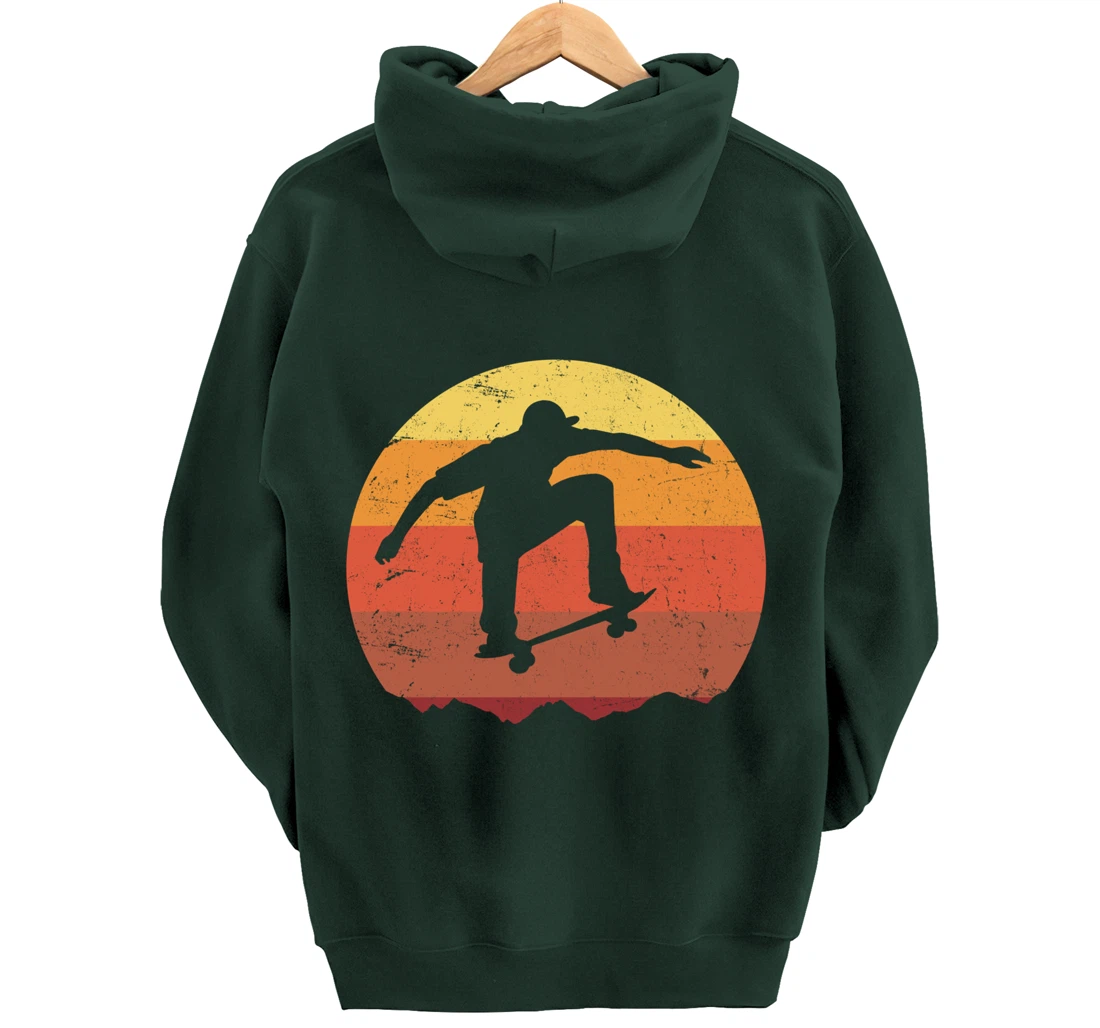 Skateboard Skateboarding Gift for Skateboarders Pullover Hoodie