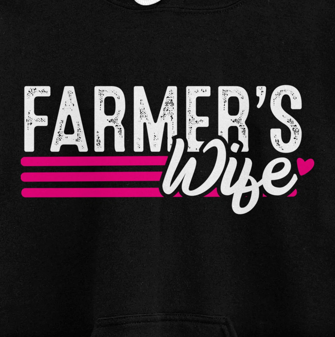 Farmer's Wife Farmer Farming Gift Pullover Hoodie