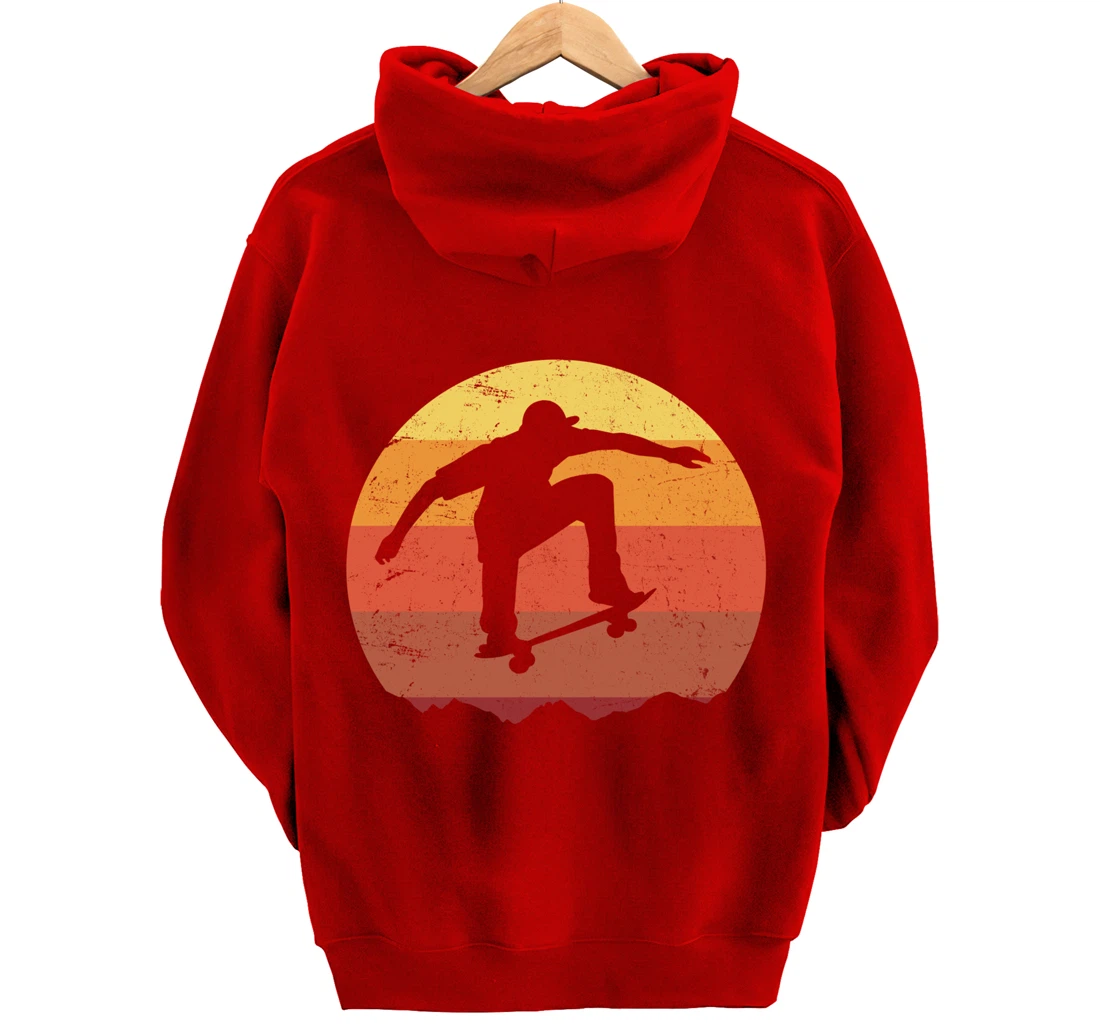Skateboard Skateboarding Gift for Skateboarders Pullover Hoodie