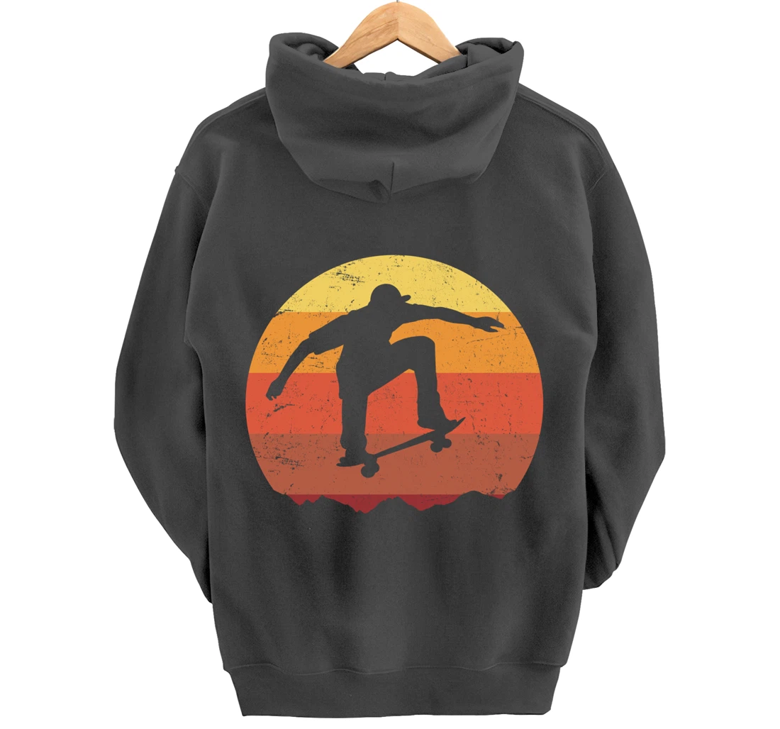 Skateboard Skateboarding Gift for Skateboarders Pullover Hoodie