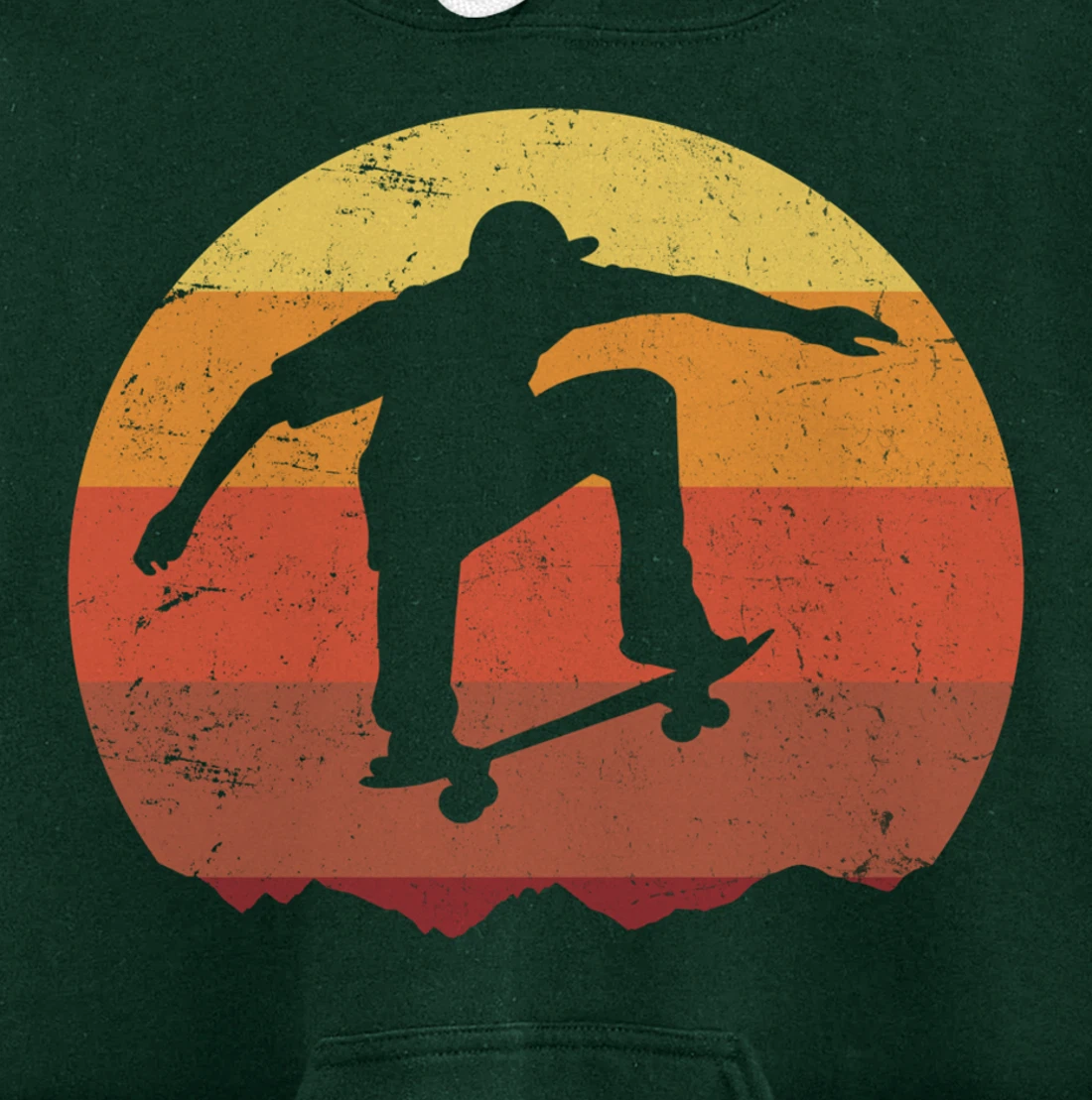 Skateboard Skateboarding Gift for Skateboarders Pullover Hoodie