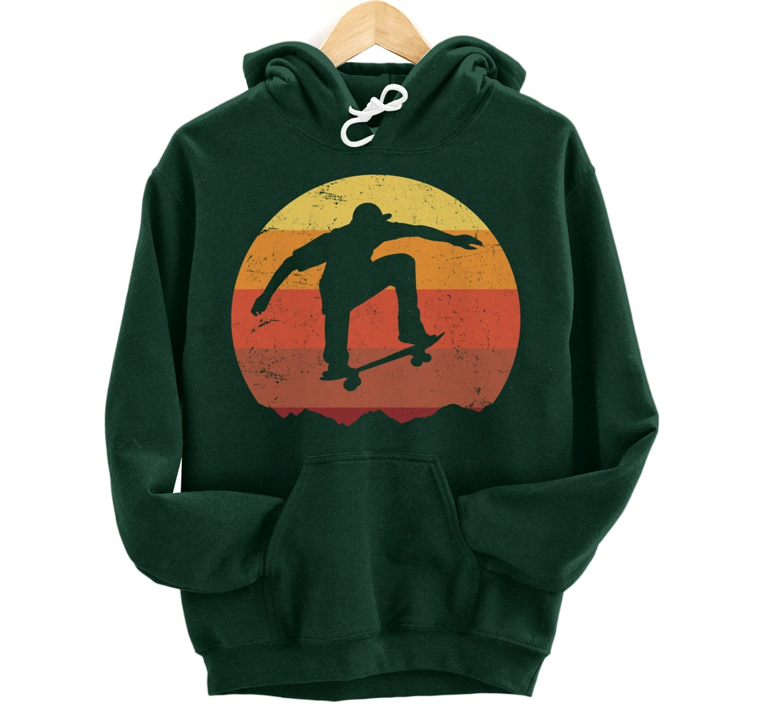 Skateboard Skateboarding Gift for Skateboarders Pullover Hoodie