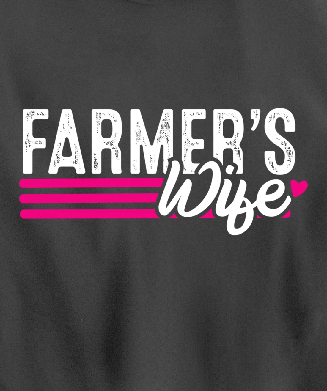 Farmer's Wife Farmer Farming Gift Pullover Hoodie