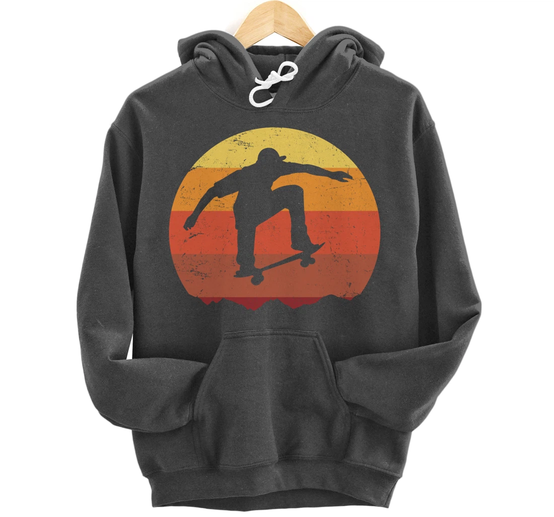 Skateboard Skateboarding Gift for Skateboarders Pullover Hoodie