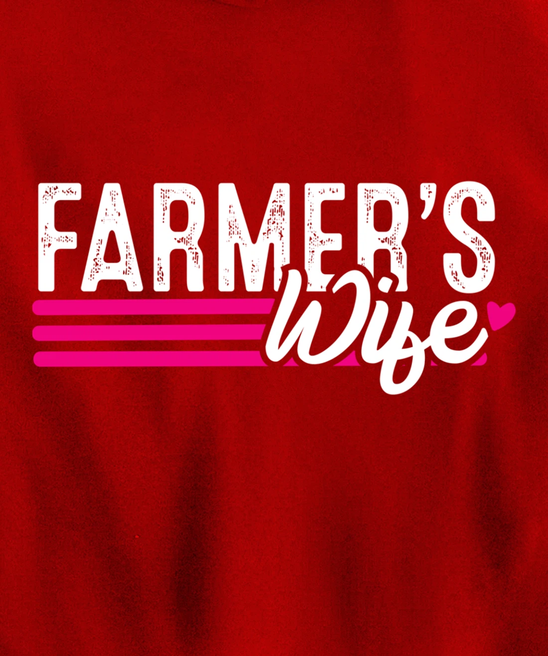 Farmer's Wife Farmer Farming Gift Pullover Hoodie