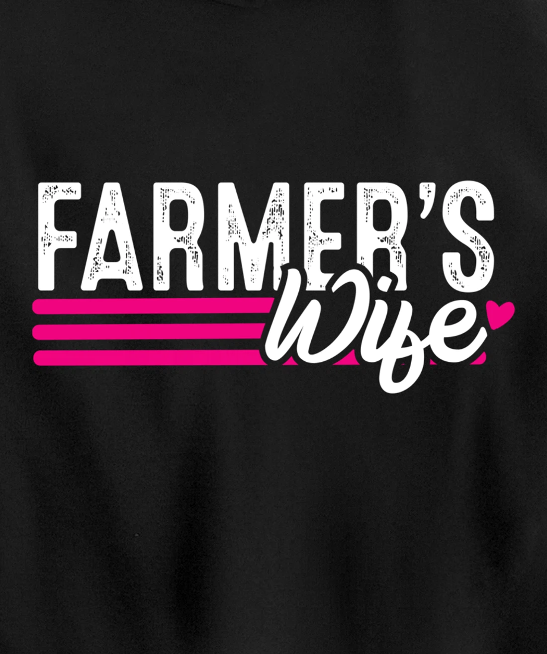 Farmer's Wife Farmer Farming Gift Pullover Hoodie