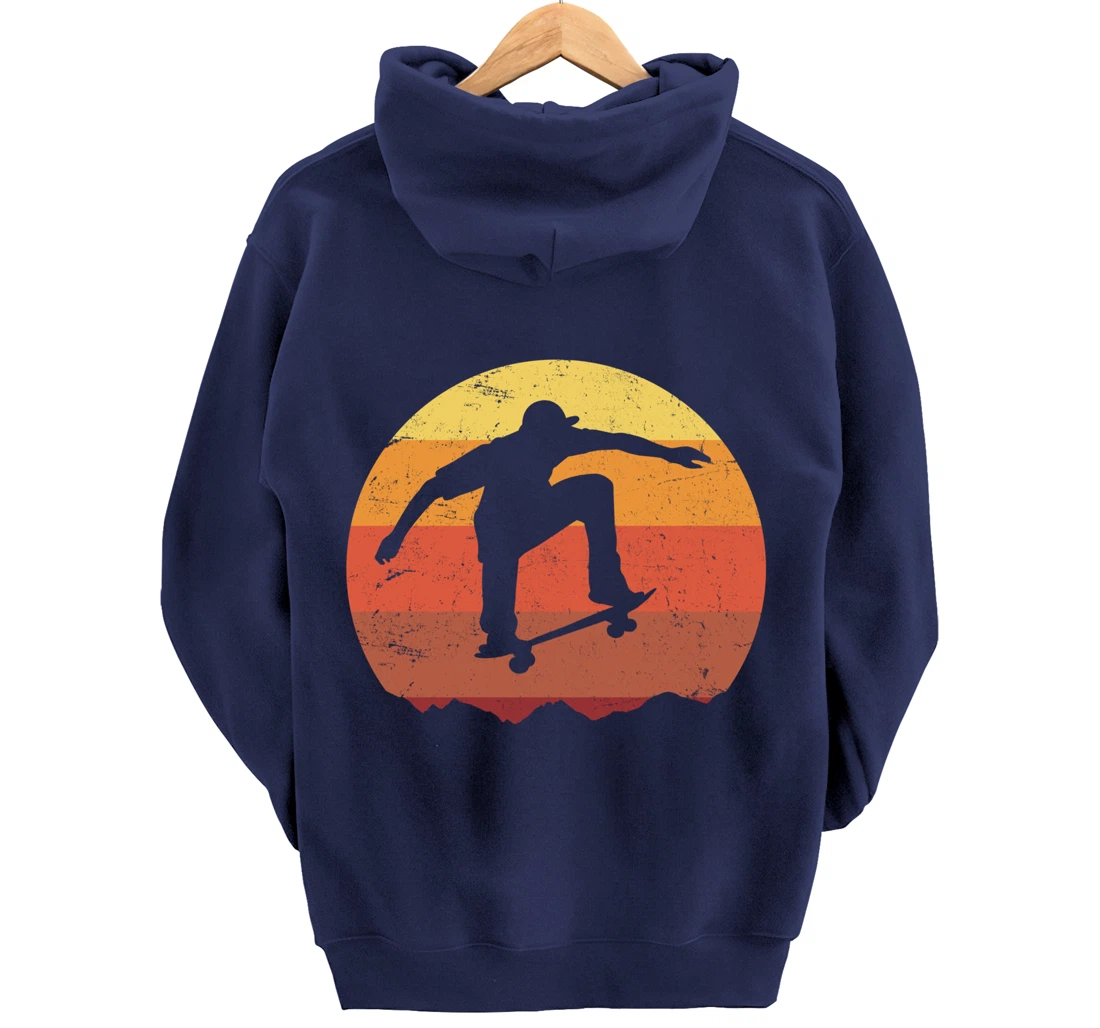 Skateboard Skateboarding Gift for Skateboarders Pullover Hoodie