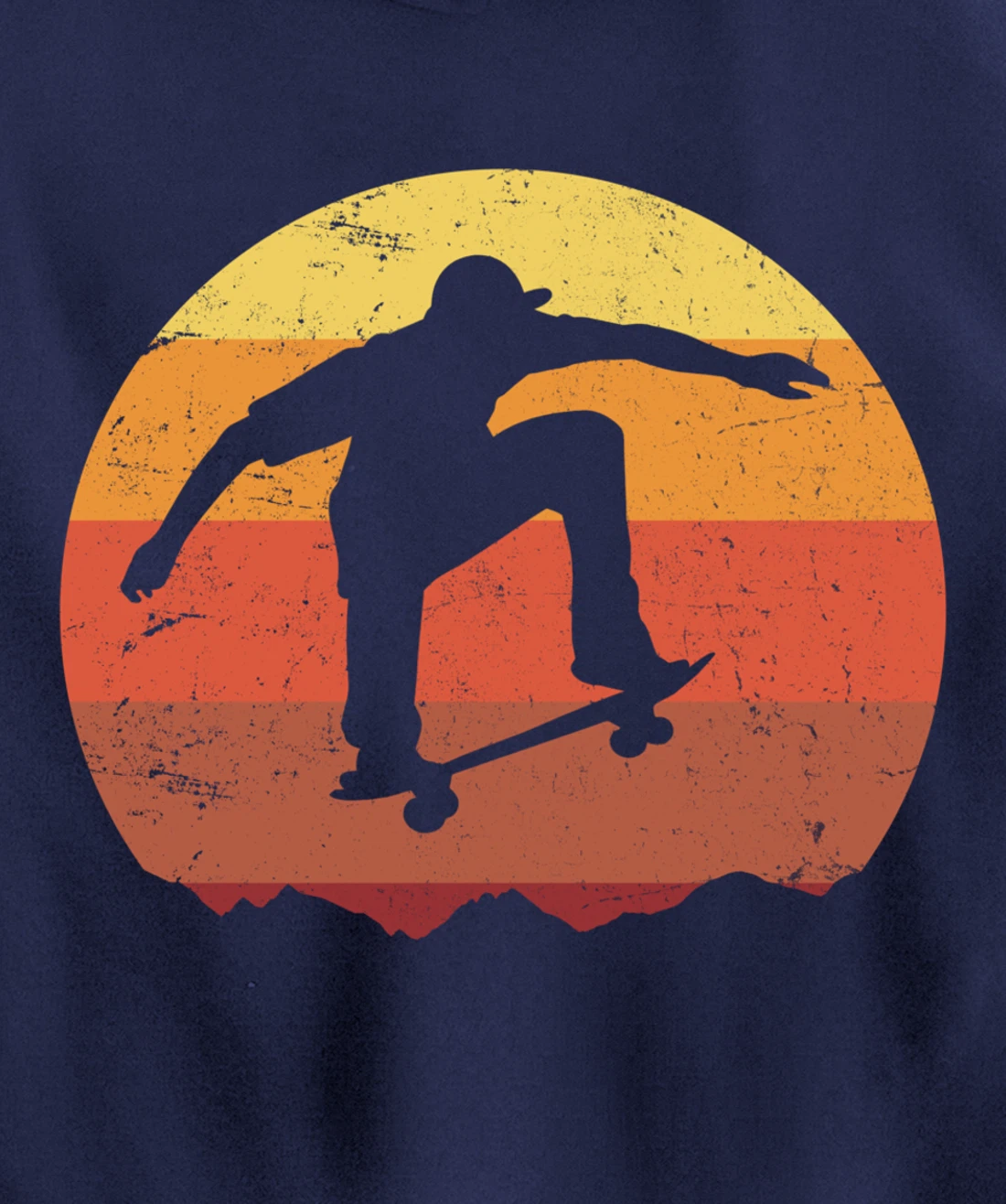 Skateboard Skateboarding Gift for Skateboarders Pullover Hoodie