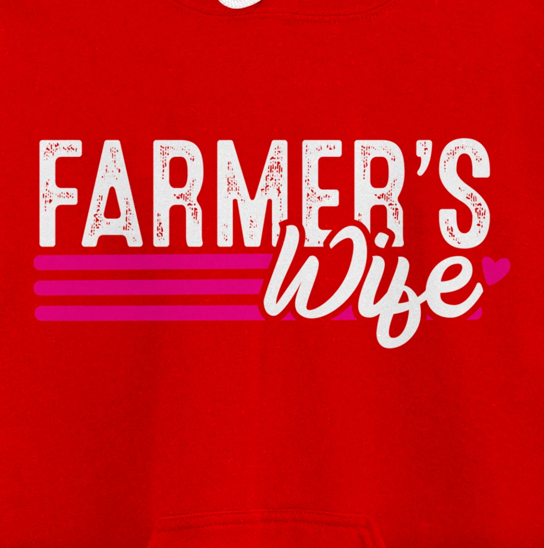 Farmer's Wife Farmer Farming Gift Pullover Hoodie