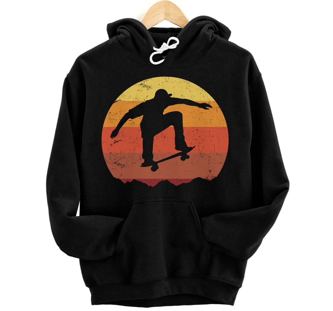Skateboard Skateboarding Gift for Skateboarders Pullover Hoodie