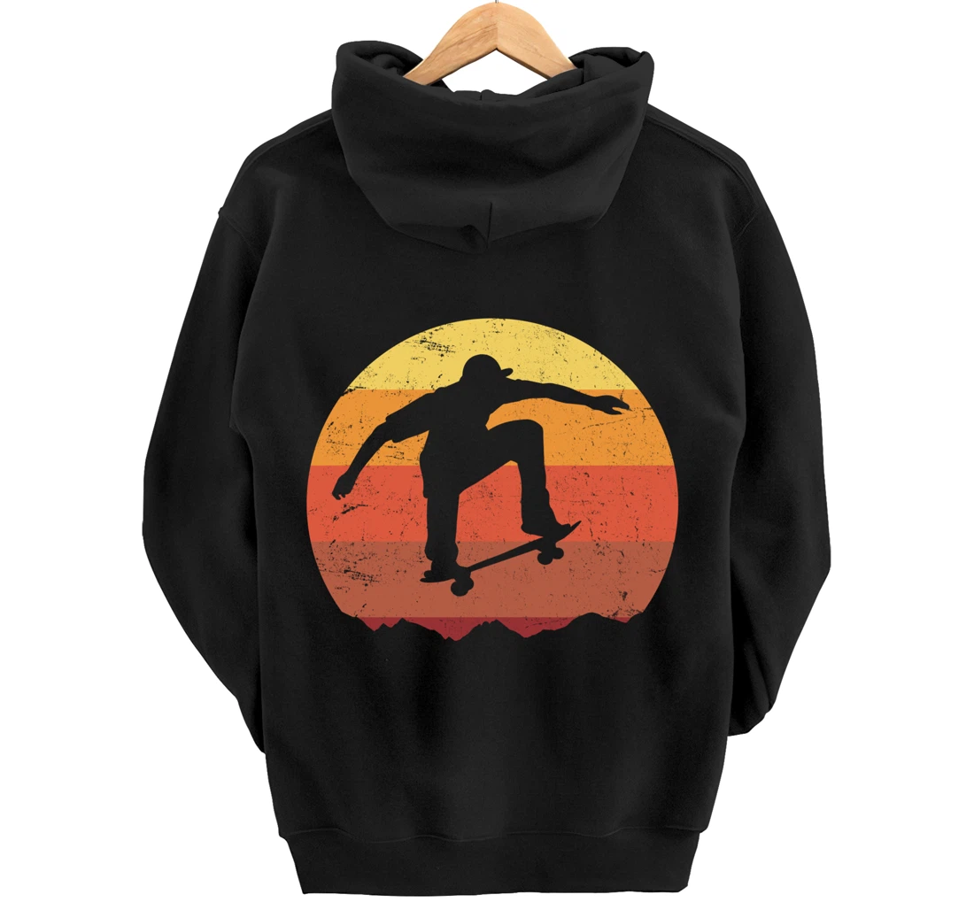 Skateboard Skateboarding Gift for Skateboarders Pullover Hoodie