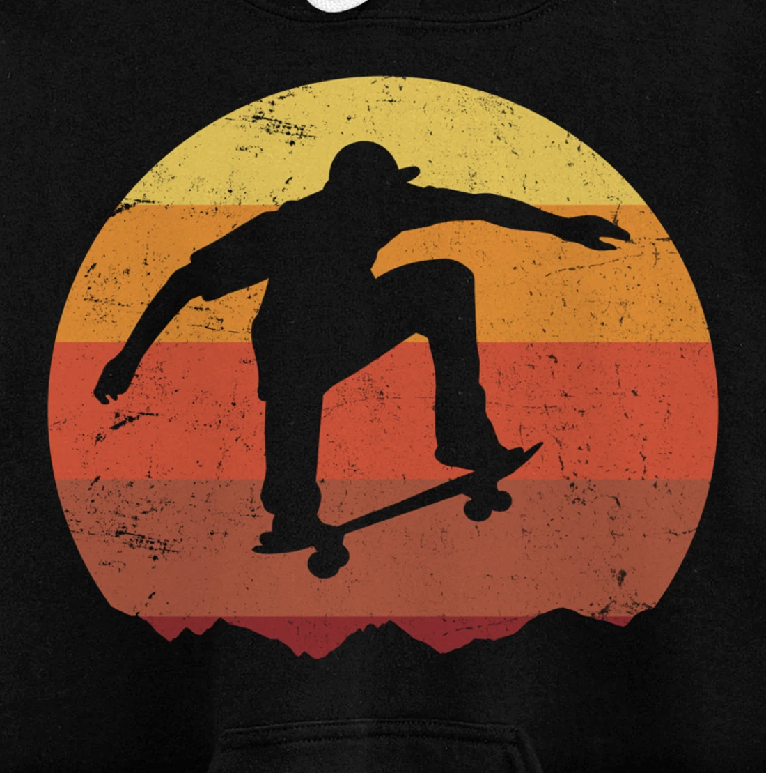 Skateboard Skateboarding Gift for Skateboarders Pullover Hoodie